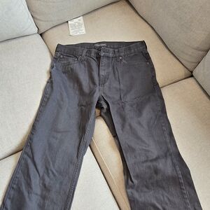 Denver Hayes Charcoal Straight Men's Jeans